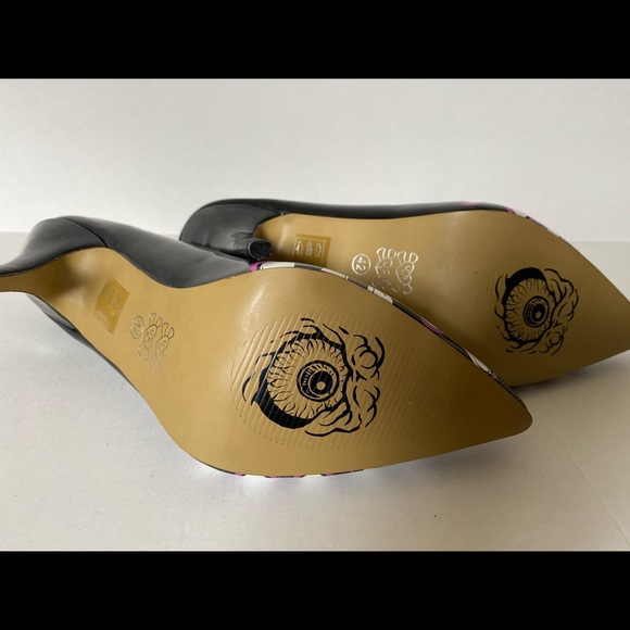 NWOT IRON FIST TIMMY CHEW HEELS fits like a sz 10 - Picture 9 of 9